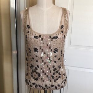 Urban outfitters Sequin front top